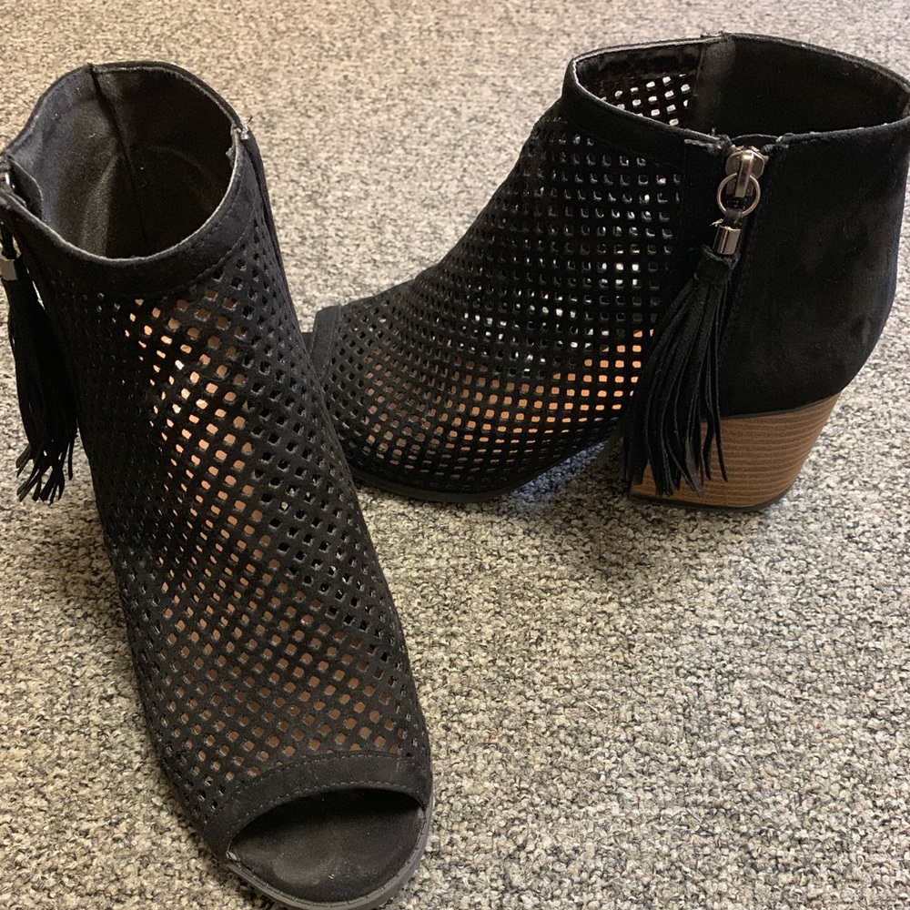 Black booties